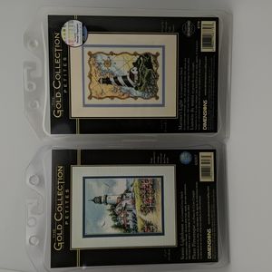 The Gold Collection Petites Cross-stitch  "Scenic Lighthouse" & "Mariner's Light